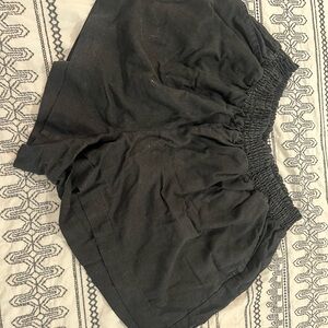 Ava & Viv High Waist Black Shorts